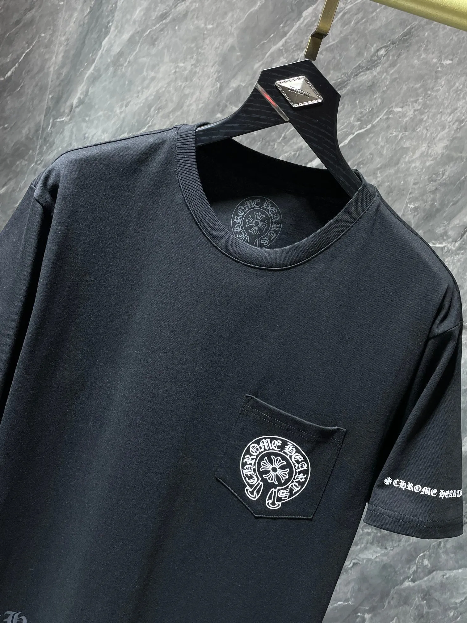 8264# Chrome Hearts 24ss g g Classic 1 1 ：Black White Sizes：S、M、L、XL